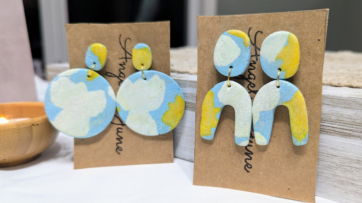 Angel Shines Earrings-Rainbow