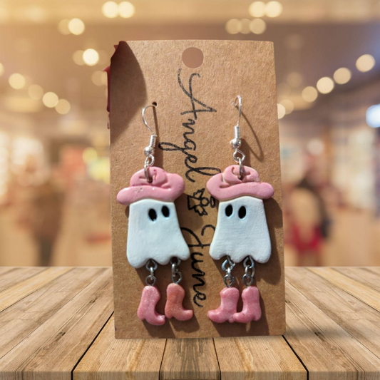 Cowgirl Ghost with boots